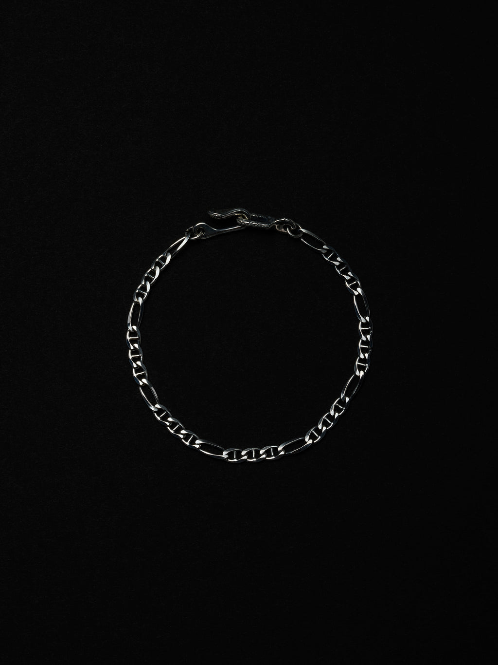 Stud Link Figaro Chain Bracelet | Antidote(アンチドート)