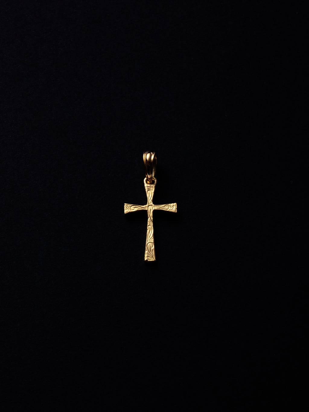 Engraved Tiny Cross Pendant | Antidote(アンチドート)