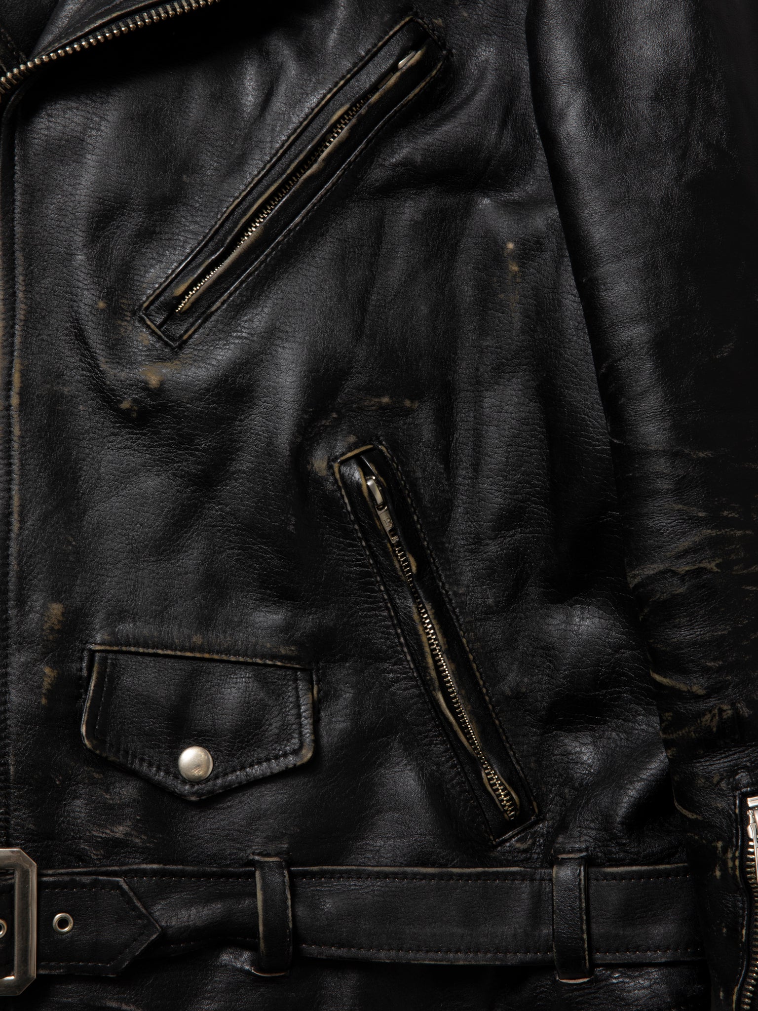 Leather Double Riders Jacket