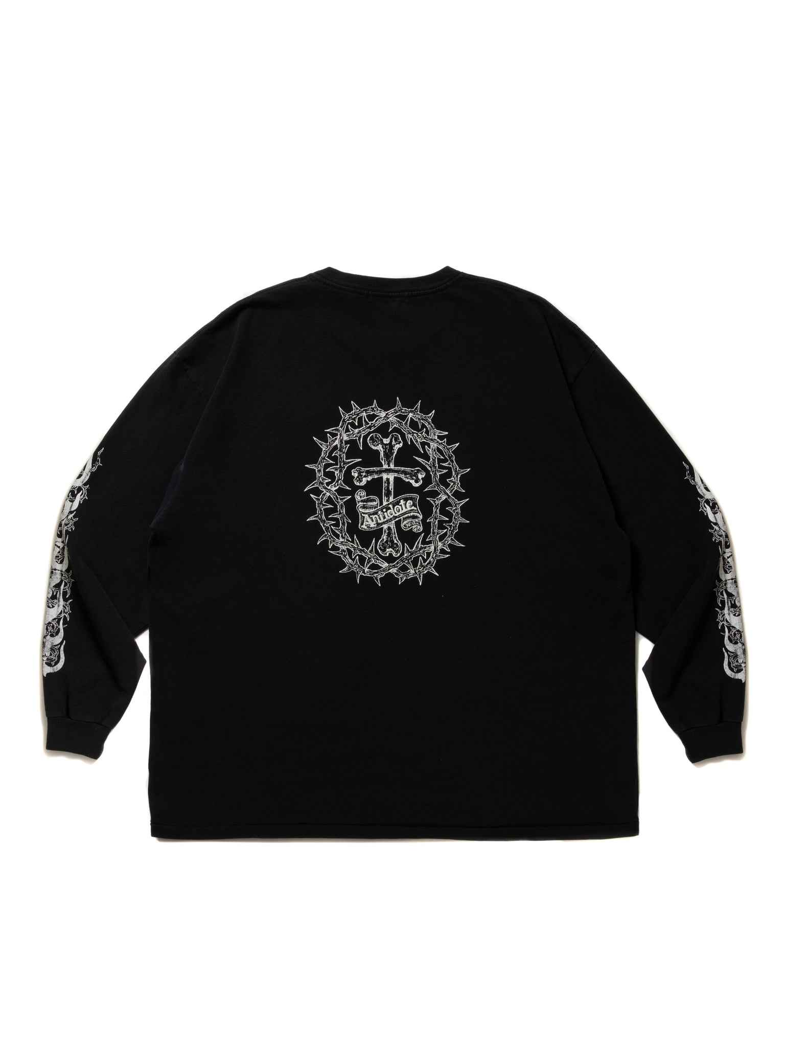 Fade Wash L/S Tee (Skull Jesus)