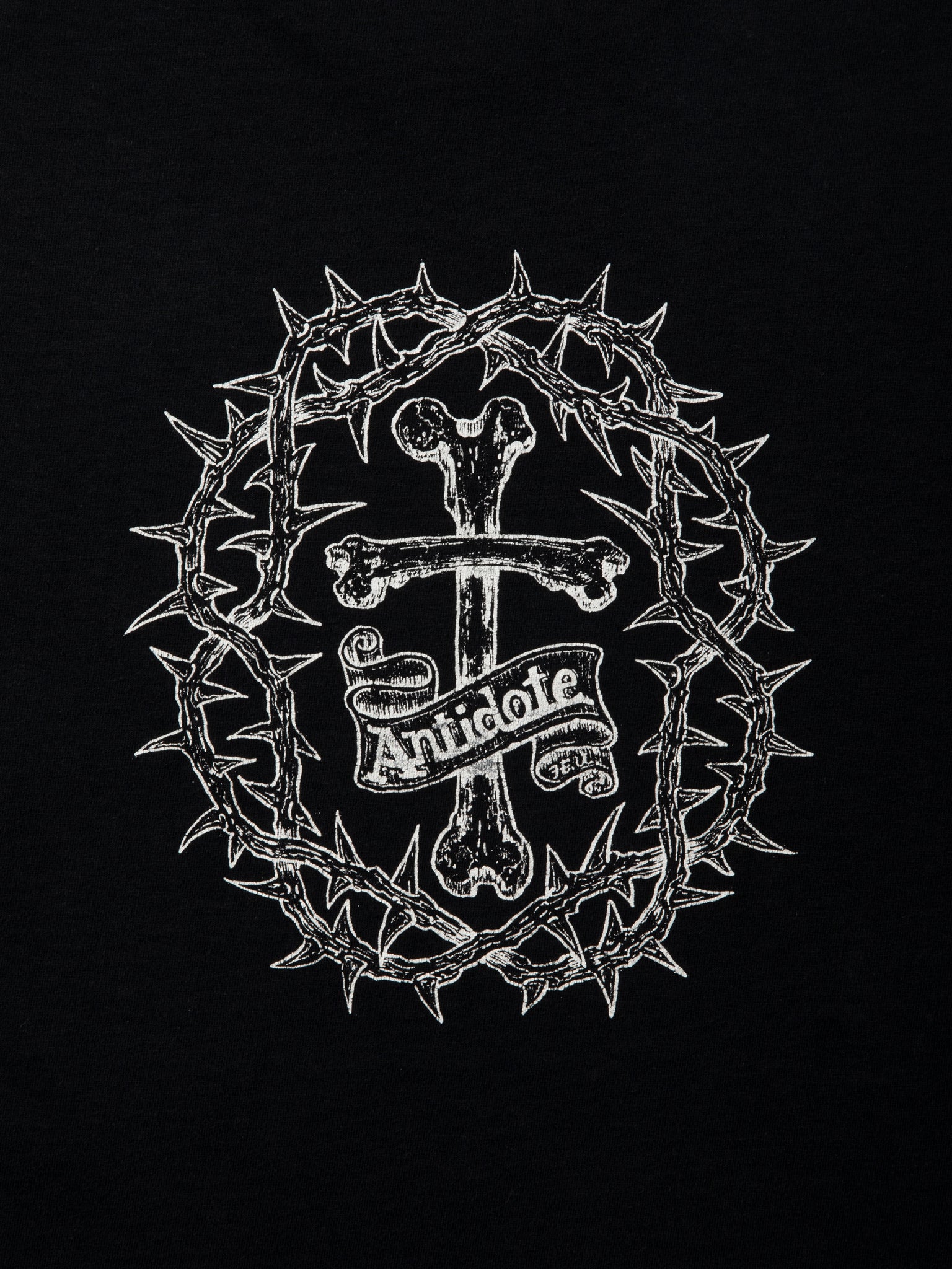 Fade Wash L/S Tee (Skull Jesus)