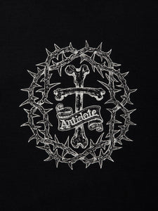 Fade Wash Crewneck Sweatshirt(Skull Jesus)