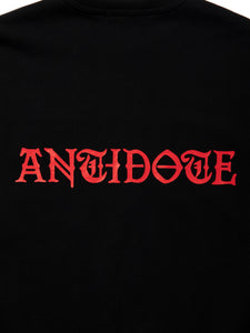 Over Sized Logo Crew Neck Sweatshirt