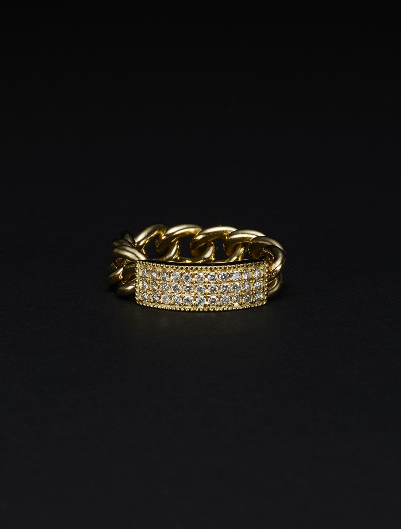 Pave ID Ring