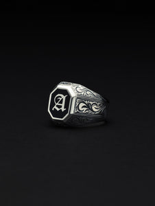 Engraved College Ring