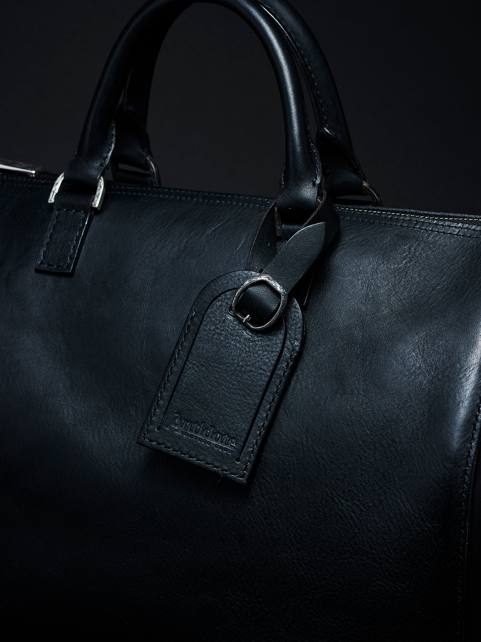 Leather Boston Bag