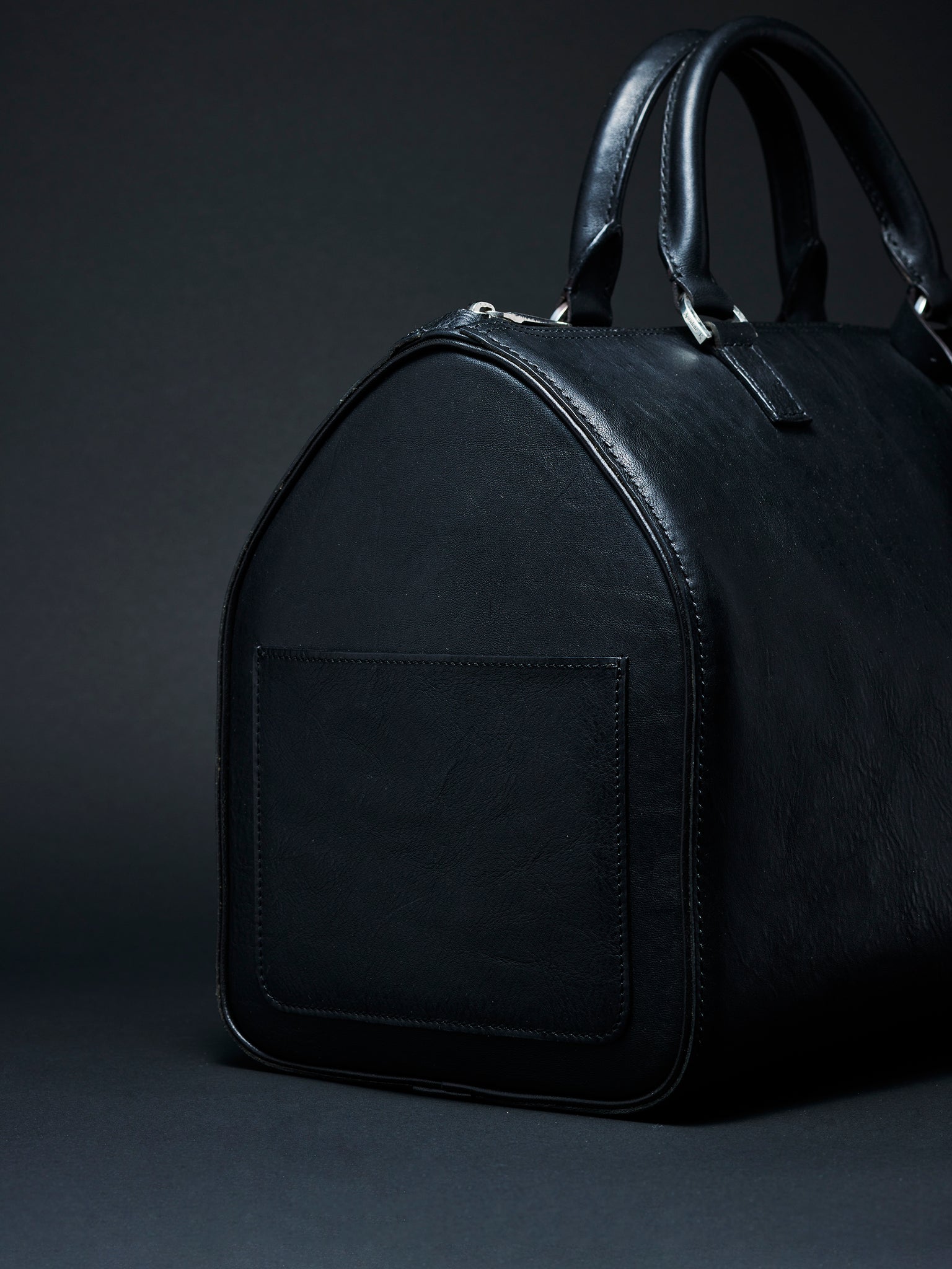 Leather Boston Bag