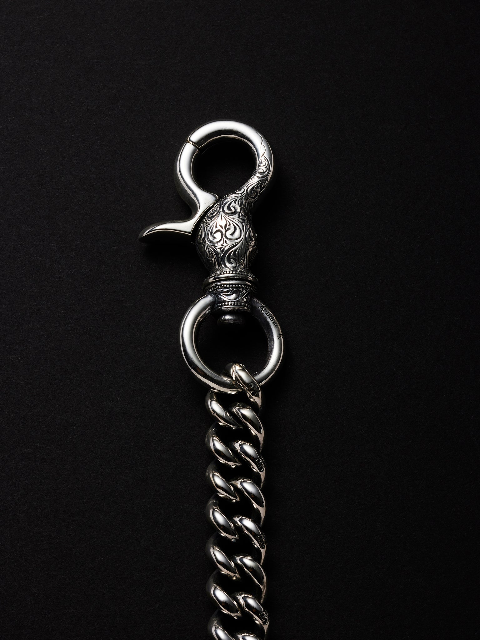 Engraved Classic Wallet Chain(M)