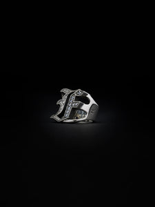 Engraved Initial Ring