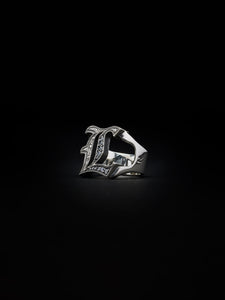 Engraved Initial Ring