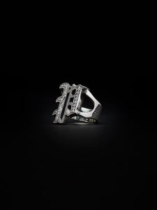 Engraved Initial Ring
