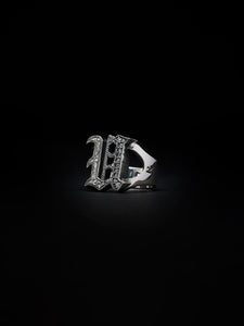 Engraved Initial Ring