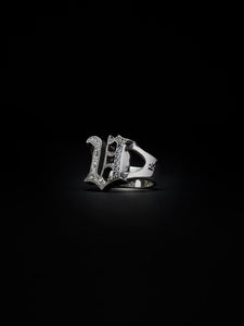 Engraved Initial Ring