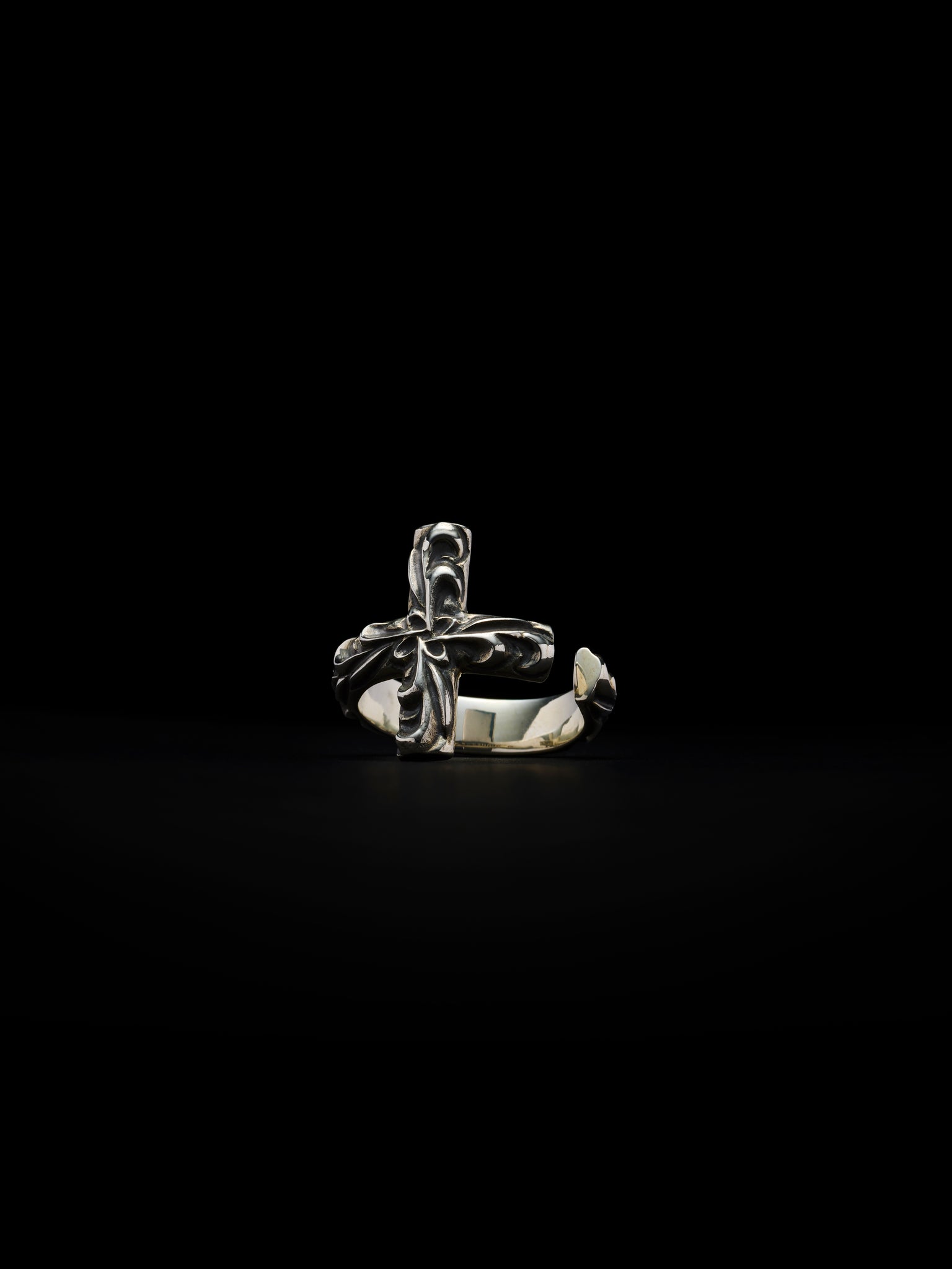 Ornament  Cross Ring