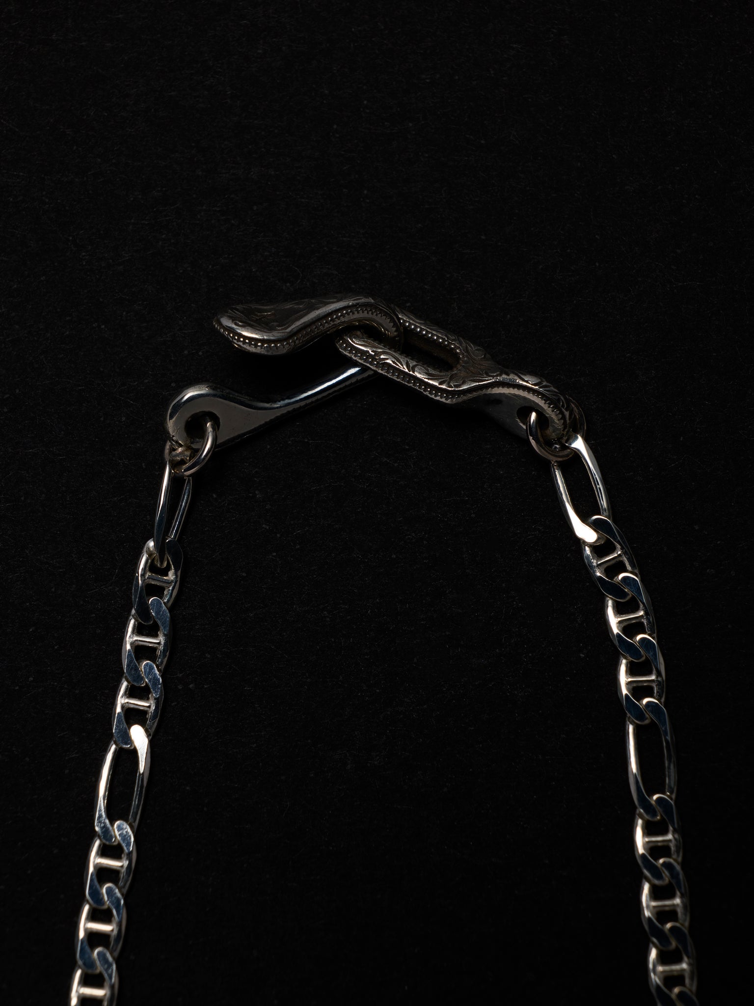 Stud Link Figaro Narrow Chain | Antidote(アンチドート)