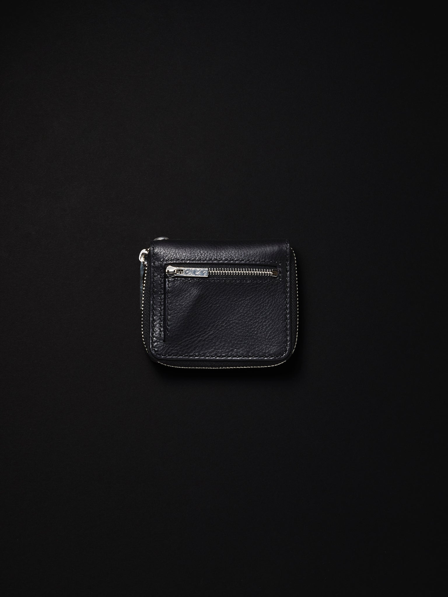 Round Zip Compact Wallet