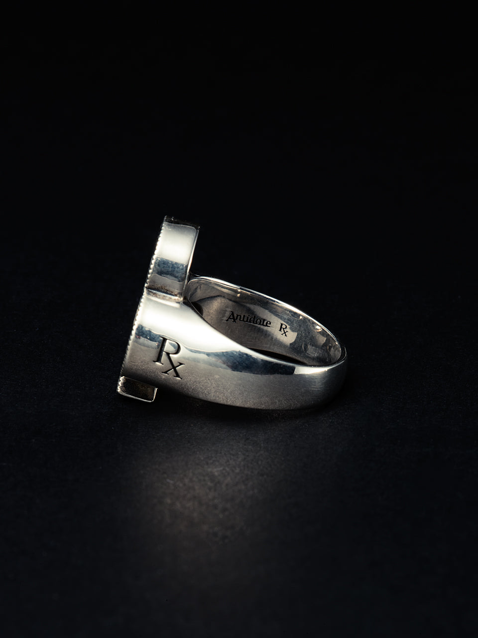Engraved Club Ring