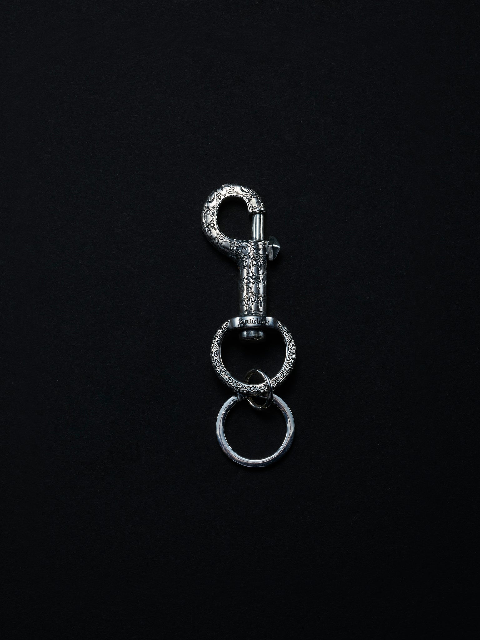 Engraved Key Ring Clip