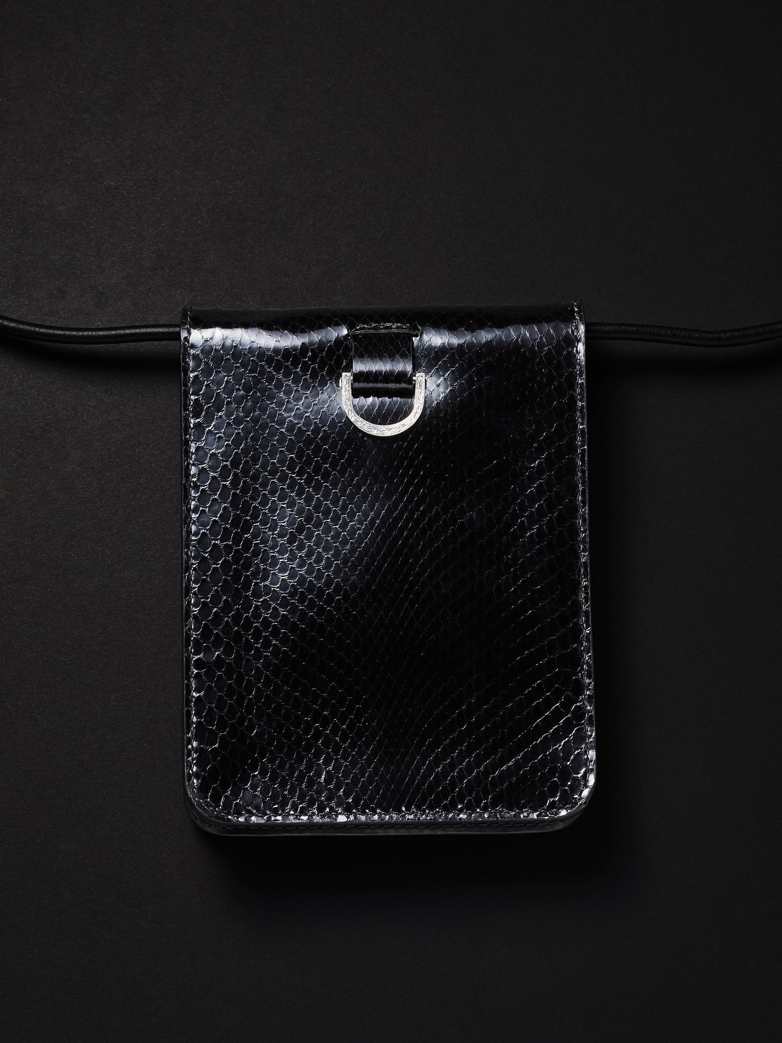Leather Wallet Bag (Python)
