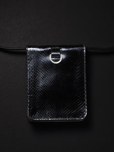 Leather Wallet Bag (Python)