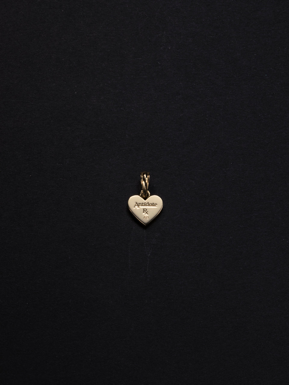Engraved Heart Pendant
