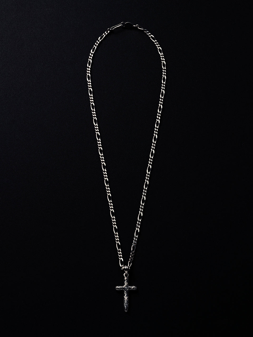 Engraved Cross Pendant