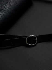 Leather Compact Shoulder Bag