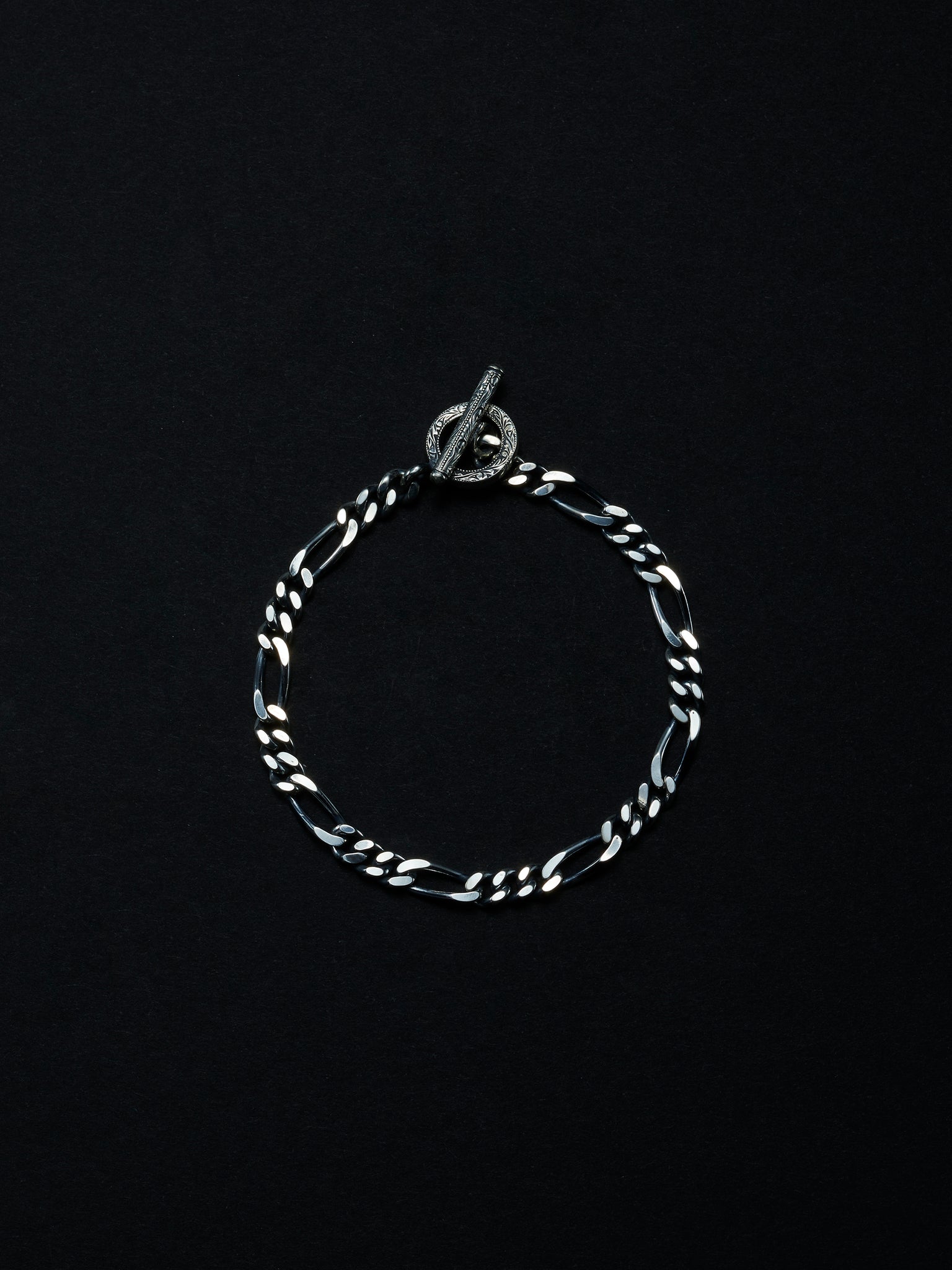 Figaro Wide Chain Bracelet