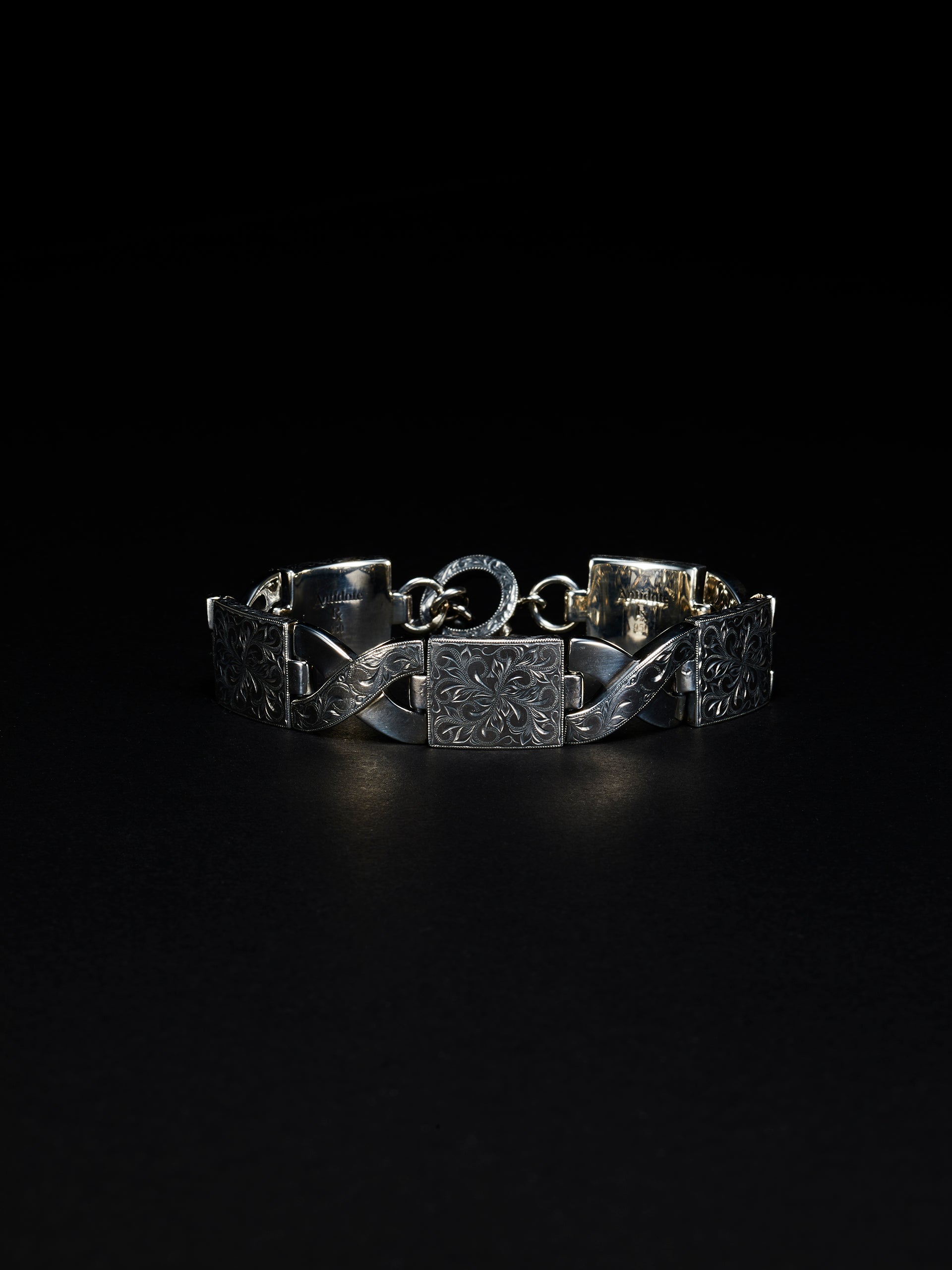 Engraved Link Bracelet | Antidote(アンチドート)